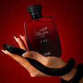 Rasasi Hawas Fire Eau de Parfum 100ml red and black bottle